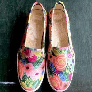 Keds floral Rifle Paper Co. Platforms